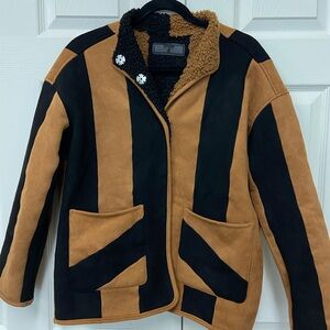 Blank NYC Black and Brown  Jacket